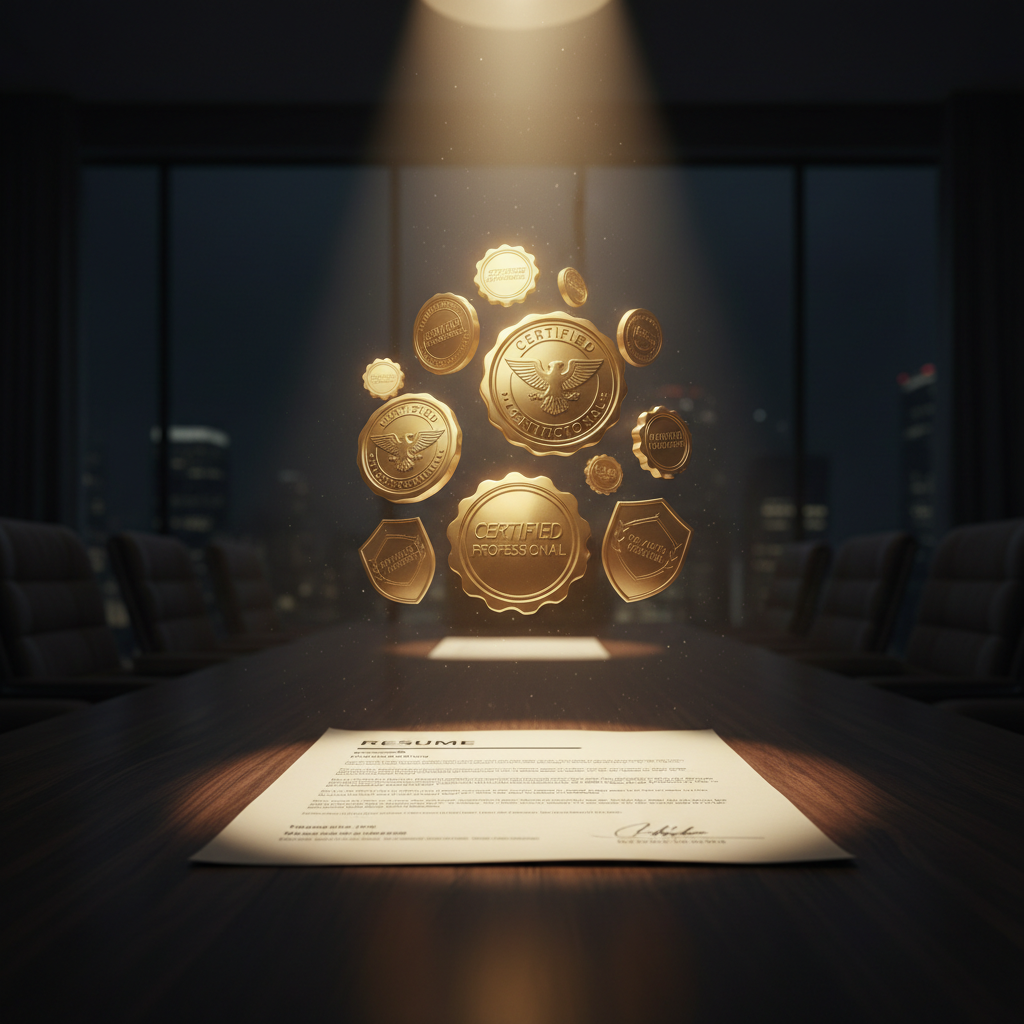 Where to Put Certifications on Your Resume