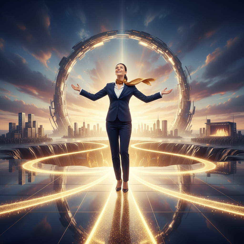 Confident professional reviewing a polished resume document with highlighted technical skills section