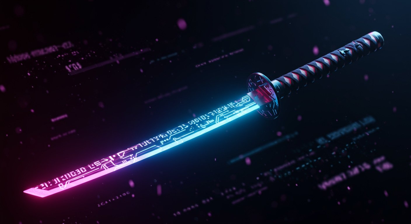 It cuts you deep. Like a katana.